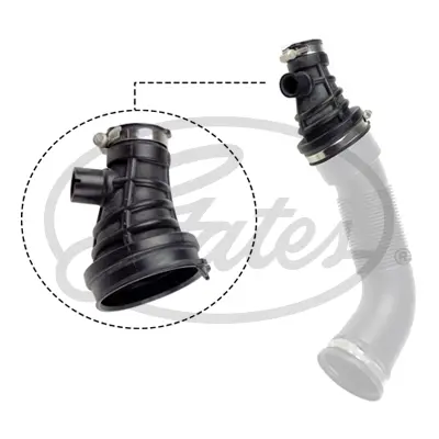 ENGINE HOSES ANTK1079 AIR INTAKE HOSE Gates 