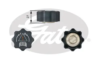 CAPS RC210 RC210 EXPANSION TANK CAP       Gates 