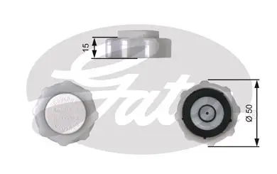 CAPS RC226 RC226 EXPANSION TANK CAP       Gates 