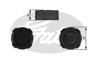CAPS RC238 RC238 EXPANSION TANK CAP       Gates 