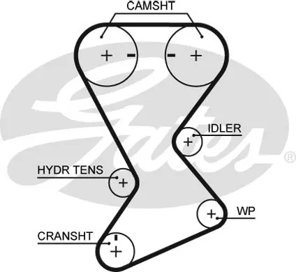 SYNCHRONOUS BELTS T246 150X29 Gates 