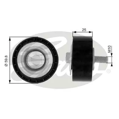 DA TENSIONERS T36032 DRIVEALIGN MV IDLER Gates 