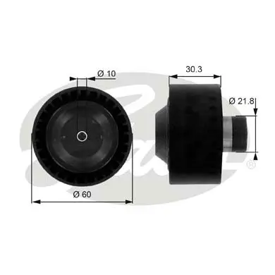 DA TENSIONERS T36034 DRIVEALIGN MV IDLER Gates 