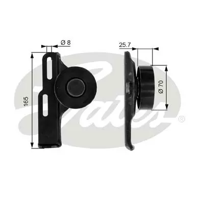 DA TENSIONERS T36035 DRIVEALIGN MV IDLER Gates 