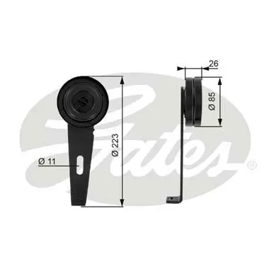 DA TENSIONERS T36062 DRIVEALIGN MV IDLER Gates 