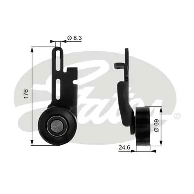 DA TENSIONERS T36070 DRIVEALIGN MV IDLER Gates 