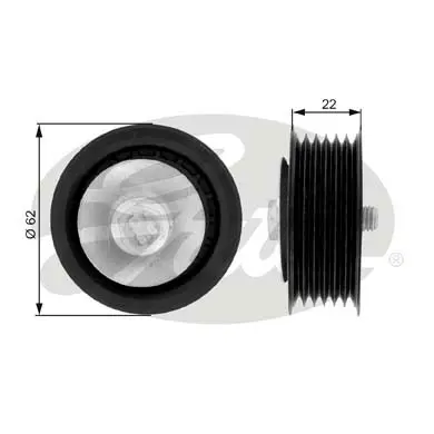 DA TENSIONERS T36079 DRIVEALIGN MV IDLER Gates 