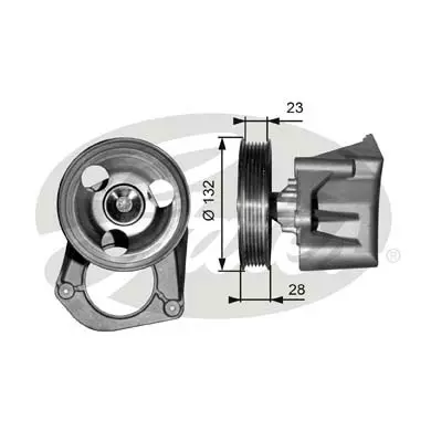 DA TENSIONERS T36085 DRIVEALIGN MV IDLER Gates 