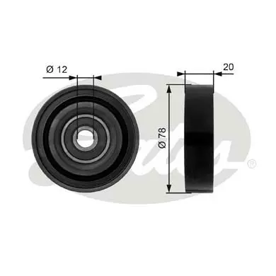 DA TENSIONERS T36086 DRIVEALIGN MV IDLER Gates 