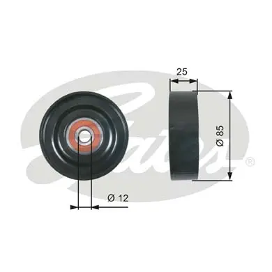 DA TENSIONERS T36087 DRIVEALIGN MV IDLER Gates 