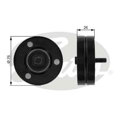 DA TENSIONERS T36088 DRIVEALIGN MV IDLER Gates 