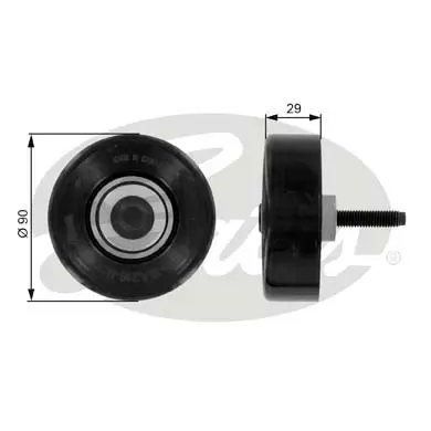 DA TENSIONERS T36089 DRIVEALIGN MV IDLER Gates 