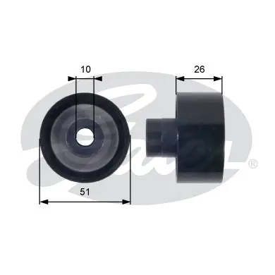 DA TENSIONERS T36090 DRIVEALIGN MV IDLER Gates 