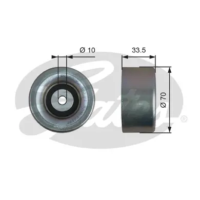 DA TENSIONERS T36173 DRIVEALIGN MV IDLER Gates 