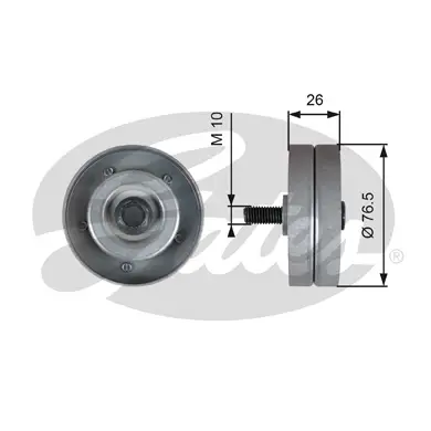 DA TENSIONERS T36182 DRIVEALIGN MV IDLER Gates 