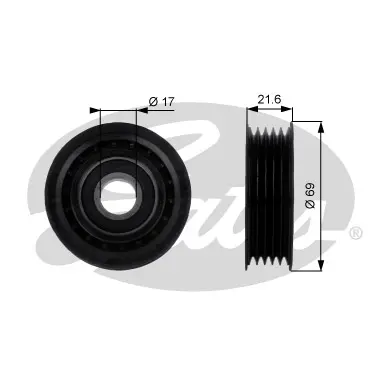DA TENSIONERS T36189 DRIVEALIGN MV IDLER Gates 