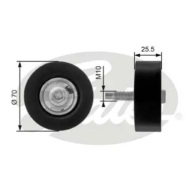 DA TENSIONERS T36200 DRIVEALIGN MV IDLER Gates 