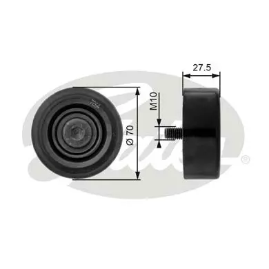 DA TENSIONERS T36206 DRIVEALIGN MV IDLER Gates 