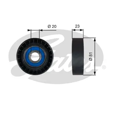 DA TENSIONERS T36208 DRIVEALIGN MV IDLER Gates 