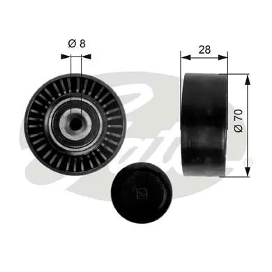 DA TENSIONERS T36248 DRIVEALIGN MV IDLER Gates 