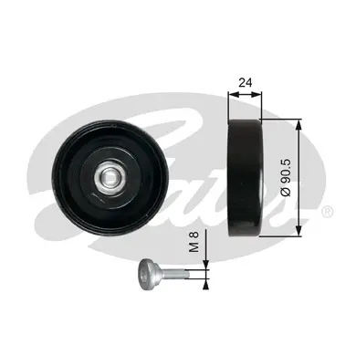 DA TENSIONERS T36251 DRIVEALIGN MV IDLER Gates 