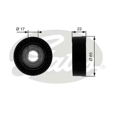 DA TENSIONERS T36257 DRIVEALIGN MV IDLER Gates 