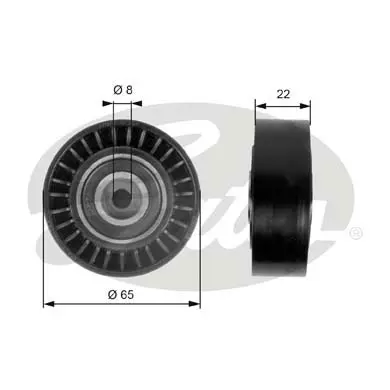 DA TENSIONERS T36258 DRIVEALIGN MV IDLER Gates 