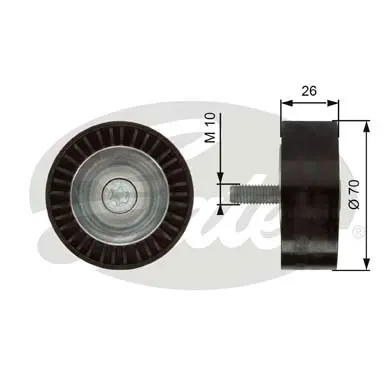 DA TENSIONERS T36260 DRIVEALIGN MV IDLER Gates 