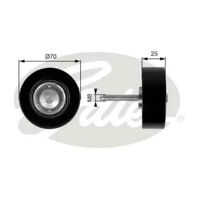 DA TENSIONERS T36263 DRIVEALIGN MV IDLER Gates 