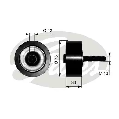 DriveAlign® Idler Pulley T36291 FLEETRUNNER MV IDLER 
