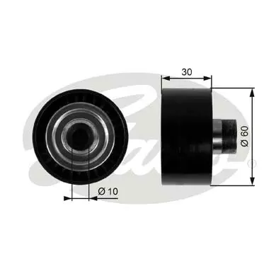 DA TENSIONERS T36295 DRIVEALIGN MV IDLER Gates 