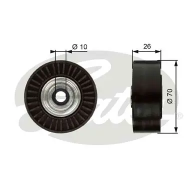 DA TENSIONERS T36366 DRIVEALIGN MV IDLER Gates 