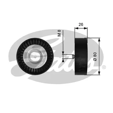 DA TENSIONERS T36367 DRIVEALIGN MV IDLER Gates 