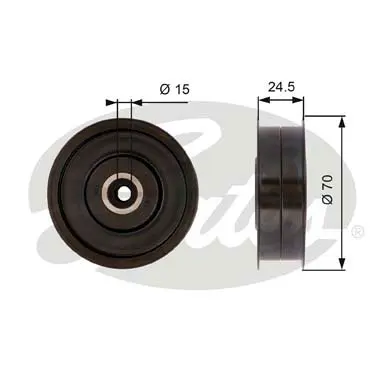 DA TENSIONERS T36372 DRIVEALIGN MV IDLER Gates 