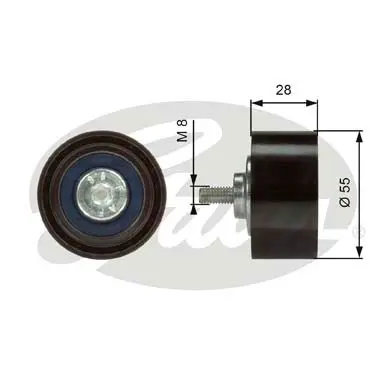 DA TENSIONERS T36373 DRIVEALIGN MV IDLER Gates 