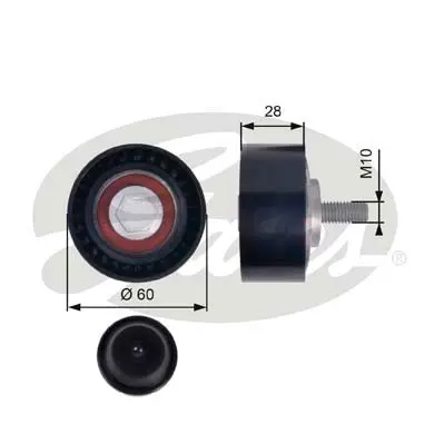 DA TENSIONERS T36384 DRIVEALIGN MV IDLER Gates 