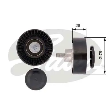 DA TENSIONERS T36385 DRIVEALIGN MV IDLER Gates 