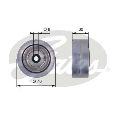 DA TENSIONERS T36386 DRIVEALIGN MV IDLER Gates 