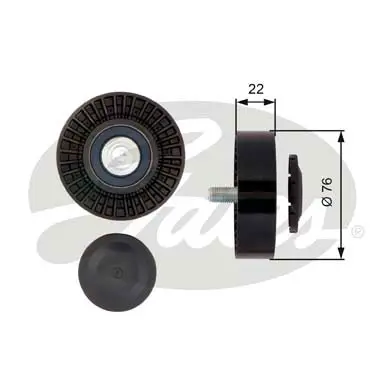 DA TENSIONERS T36389 DRIVEALIGN MV IDLER Gates 