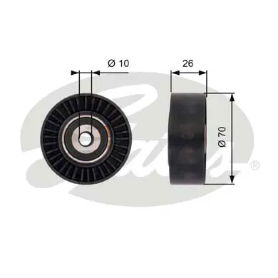 DA TENSIONERS T36393 DRIVEALIGN MV IDLER Gates 