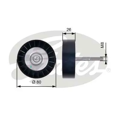 DA TENSIONERS T36399 DRIVEALIGN MV IDLER Gates 