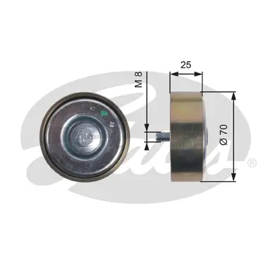 DriveAlign® Idler Pulley T36401 FLEETRUNNER MV IDLER 