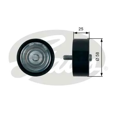 DA TENSIONERS T36407 DRIVEALIGN MV IDLER Gates 