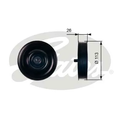 DA TENSIONERS T36411 DRIVEALIGN MV IDLER Gates 