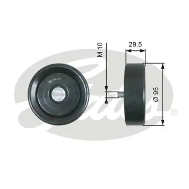 DA TENSIONERS T36419 DRIVEALIGN MV IDLER Gates 
