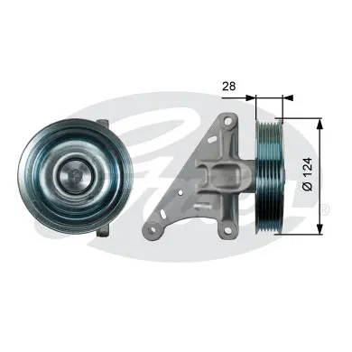 DA TENSIONERS T36427 DRIVEALIGN MV IDLER Gates 