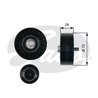 DA TENSIONERS T36430 DRIVEALIGN MV TENS Gates 