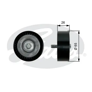 DA TENSIONERS T36437 DRIVEALIGN MV IDLER Gates 