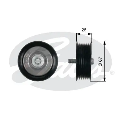 DA TENSIONERS T36438 DRIVEALIGN MV IDLER Gates 