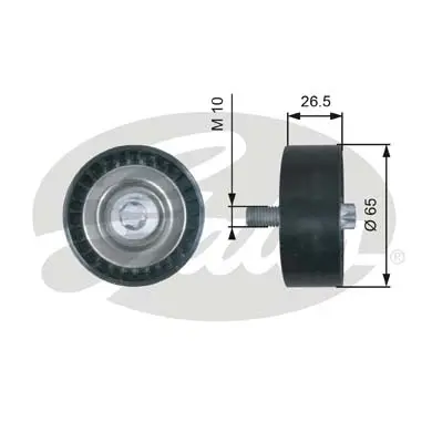 DA TENSIONERS T36464 DRIVEALIGN MV IDLER Gates 